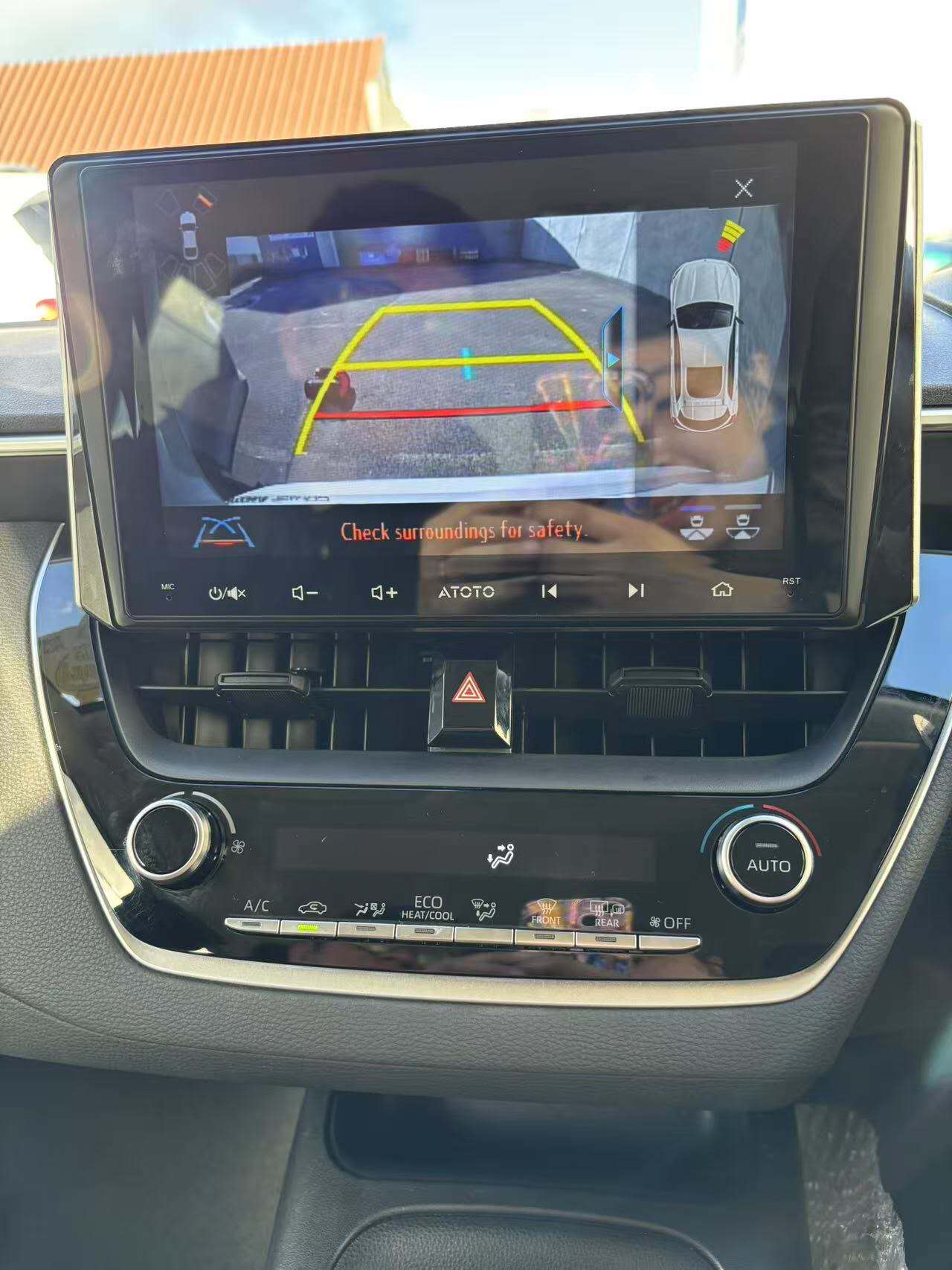 Toyota Corolla 2018-2022 - ATOTO A5LG209T 9" Android Double Din Car Stereo, Wireless Android Auto CarPlay Head Unit with WiFi BT USB, in-Dash GPS Navigation System, 1280 * 720P Touchscreen, AM/FM, 2+32G