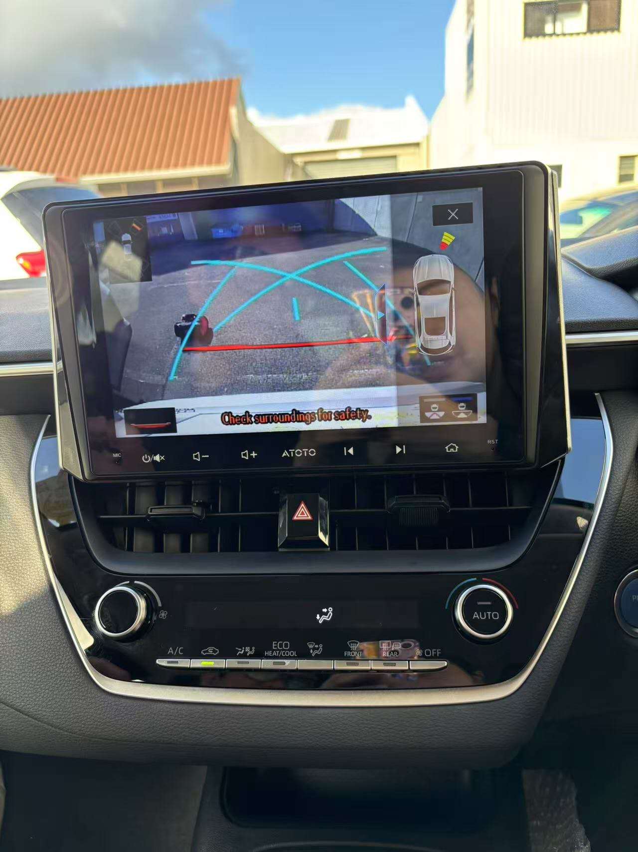 Toyota Corolla 2018-2022 - ATOTO A5LG209T 9" Android Double Din Car Stereo, Wireless Android Auto CarPlay Head Unit with WiFi BT USB, in-Dash GPS Navigation System, 1280 * 720P Touchscreen, AM/FM, 2+32G