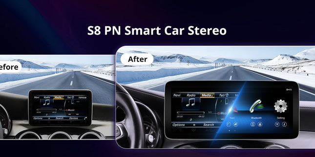 ATOTO 2011-2014 C Class Mercedes Benz NTG 4.5 System Android stereo