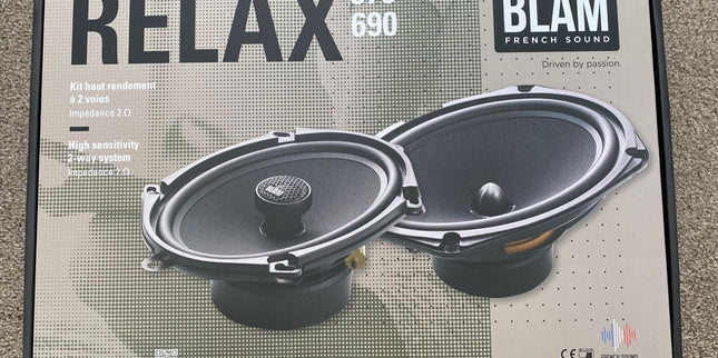 BLAM 690 RS HIGH EFFICIENCY 2 O 130 MM (5.25’’) 2-WAY COMPONENT SYSTEM