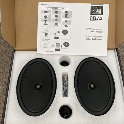 BLAM 690 RS HIGH EFFICIENCY 2 O 130 MM (5.25’’) 2-WAY COMPONENT SYSTEM