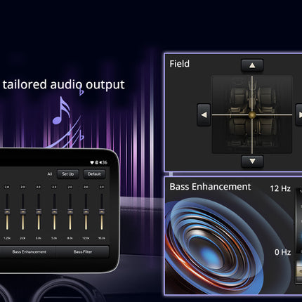 ATOTO 12.3" Car Stereo with Wireless CarPlay & Android Auto Compatible with Mercedes Benz C Class 2008-2010 NTG 4.0 System , Keep Original Function, GPS Tracking, AI DriveChat, 4G LTE, Dual BT