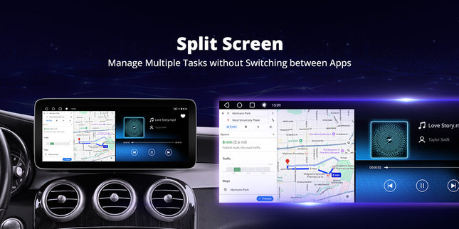 ATOTO 2011-2014 C Class Mercedes Benz NTG 4.5 System Android stereo