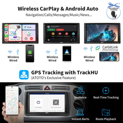 ATOTO VW Specialized S8 Series with Can-bus enabled module.