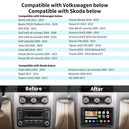 ATOTO VW Specialized S8 Series with Can-bus enabled module.