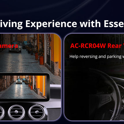 ATOTO 12.3" Car Stereo with Wireless CarPlay & Android Auto Compatible with Mercedes Benz C Class 2008-2010 NTG 4.0 System , Keep Original Function, GPS Tracking, AI DriveChat, 4G LTE, Dual BT