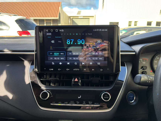 Toyota Corolla 2018-2022 - ATOTO A5LG209T 9" Android Double Din Car Stereo, Wireless Android Auto CarPlay Head Unit with WiFi BT USB, in-Dash GPS Navigation System, 1280 * 720P Touchscreen, AM/FM, 2+32G