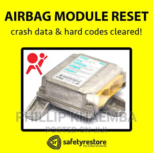 Airbag module ECU resetting.