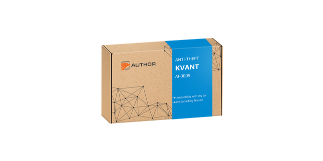 AUTHOR KVANT 2 Kit: 2xKeyfob AI-0009e