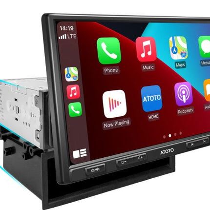 ATOTO 10.1" Stereo with Wireless Carplay& Android Auto (Model: F7G110XE)