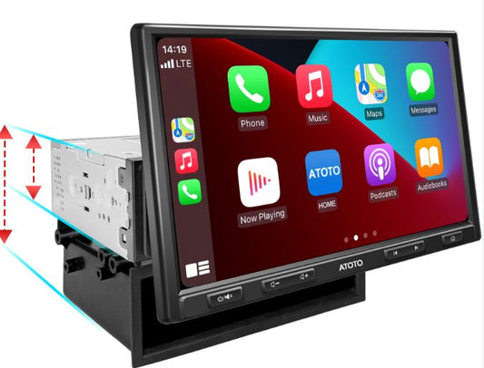 ATOTO 10.1" Stereo with Wireless Carplay& Android Auto (Model: F7G110XE)