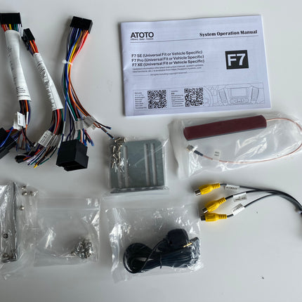 ATOTO 10.1" Stereo with Wireless Carplay& Android Auto (Model: F7G110XE)