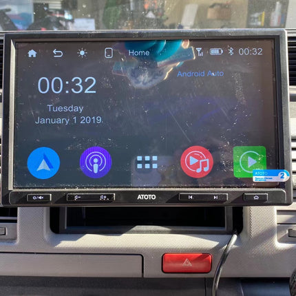 ATOTO 10.1" Stereo with Wireless Carplay& Android Auto (Model: F7G110XE)