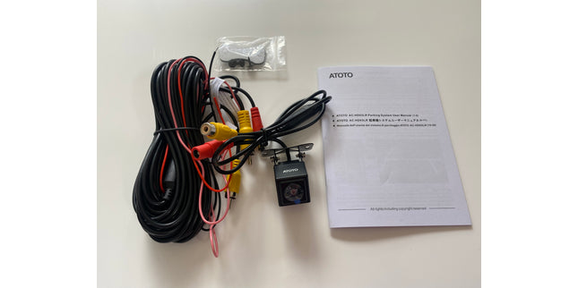 ATOTO 180" View Reverse Camera & Virtual Surround View. (Model:AE-AC-HD03LR)