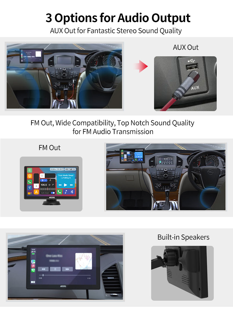 ATOTO P8 (Wireless & Wired Carplay and android auto)