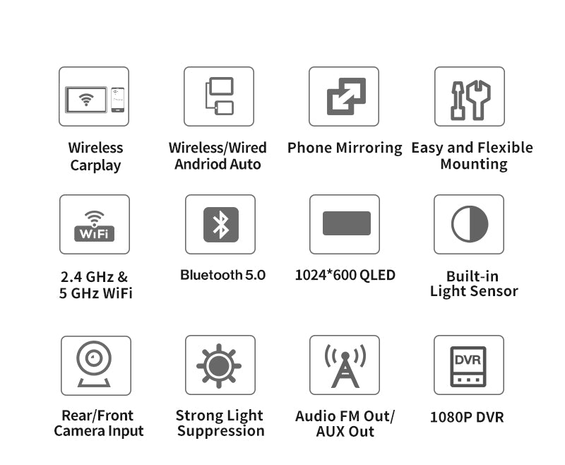 ATOTO P8 (Wireless & Wired Carplay and android auto)