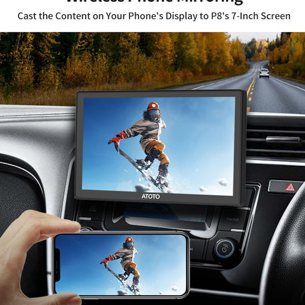 ATOTO P8 (Wireless & Wired Carplay and android auto)