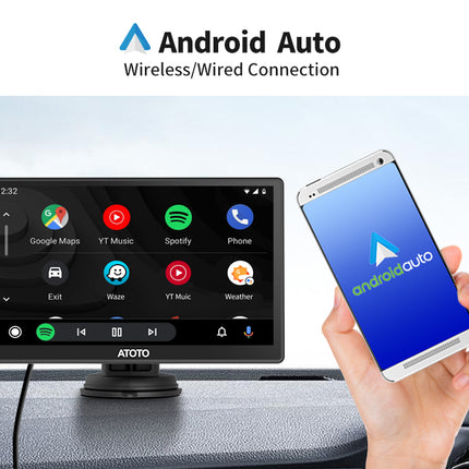 ATOTO P8 (Wireless & Wired Carplay and android auto)
