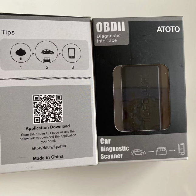 ATOTO AE-AC-4450-X Bluetooth OBDII/OBD2 Car Diagnostic Scanner/Scan Tool